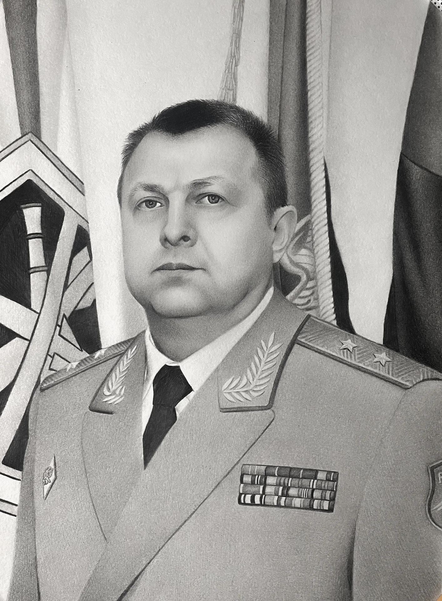 Портрет военных по фото на заказ - миниатюра 2