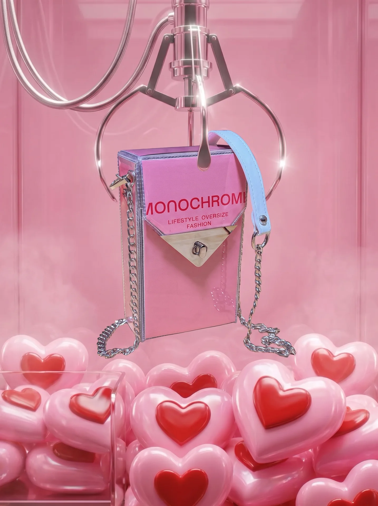 BOX REWORK BAG БО17 MONOCHROME PINK - изображение 1