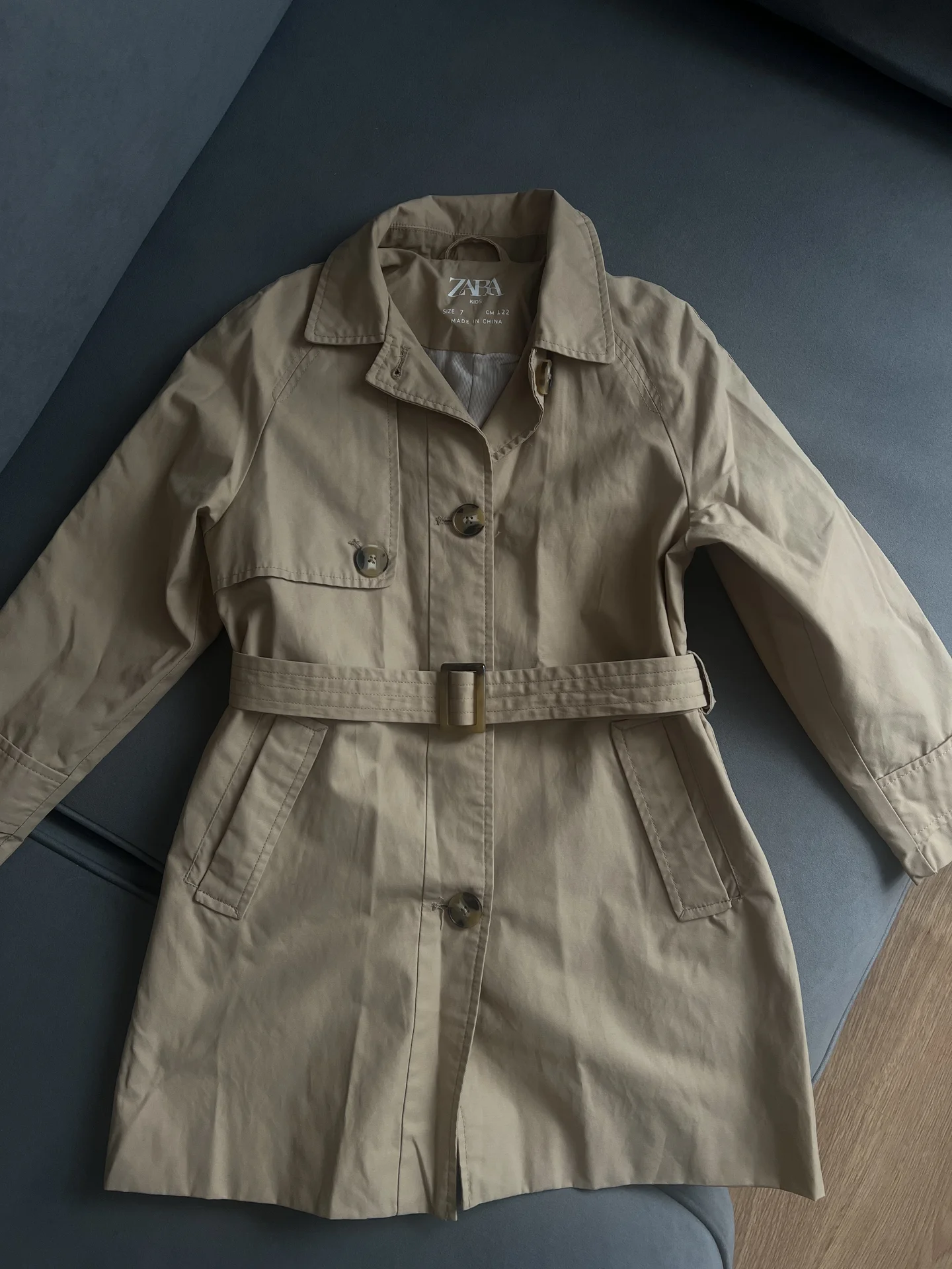 Тренч Zara детский 122 - изображение 1
