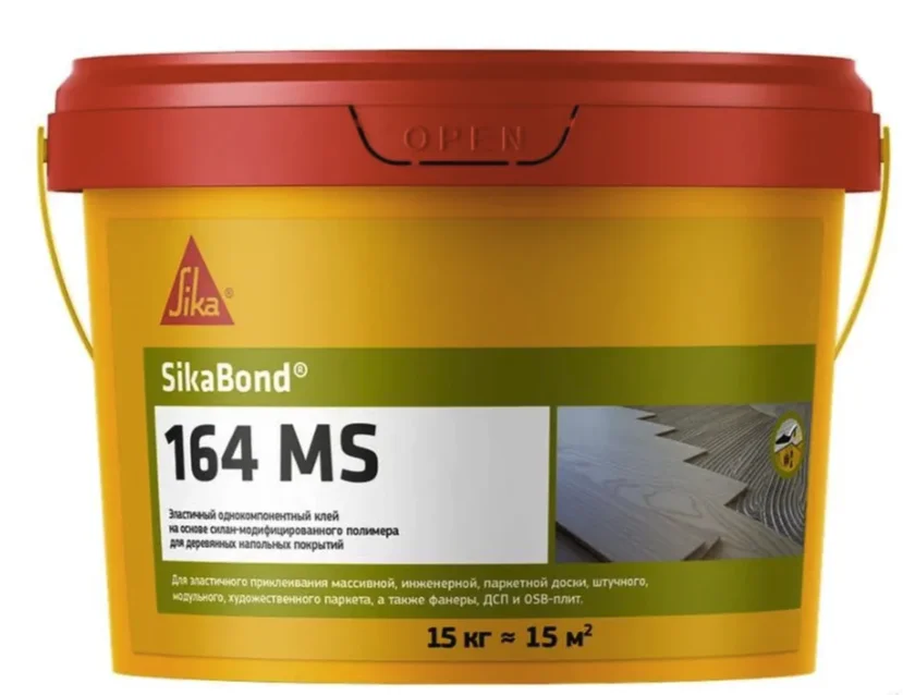 Клей паркетный Sika Bond 164 грунт полиуритановый - изображение 1