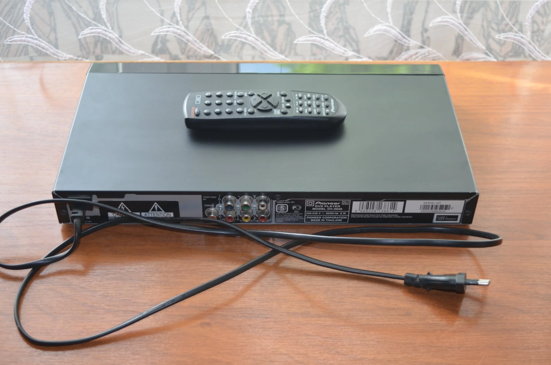 DVD плеер Pioneer DV 2020 - миниатюра 5