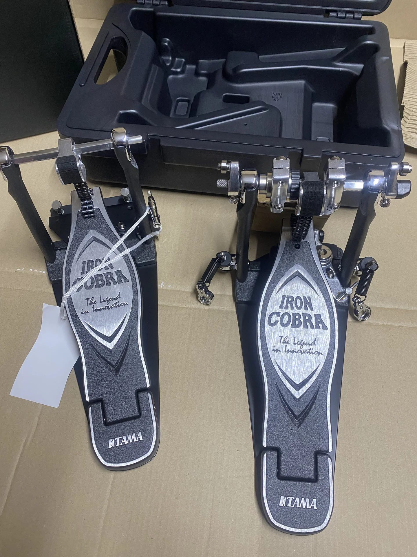 Двойная педаль tama iron cobra 900 новая - миниатюра 3