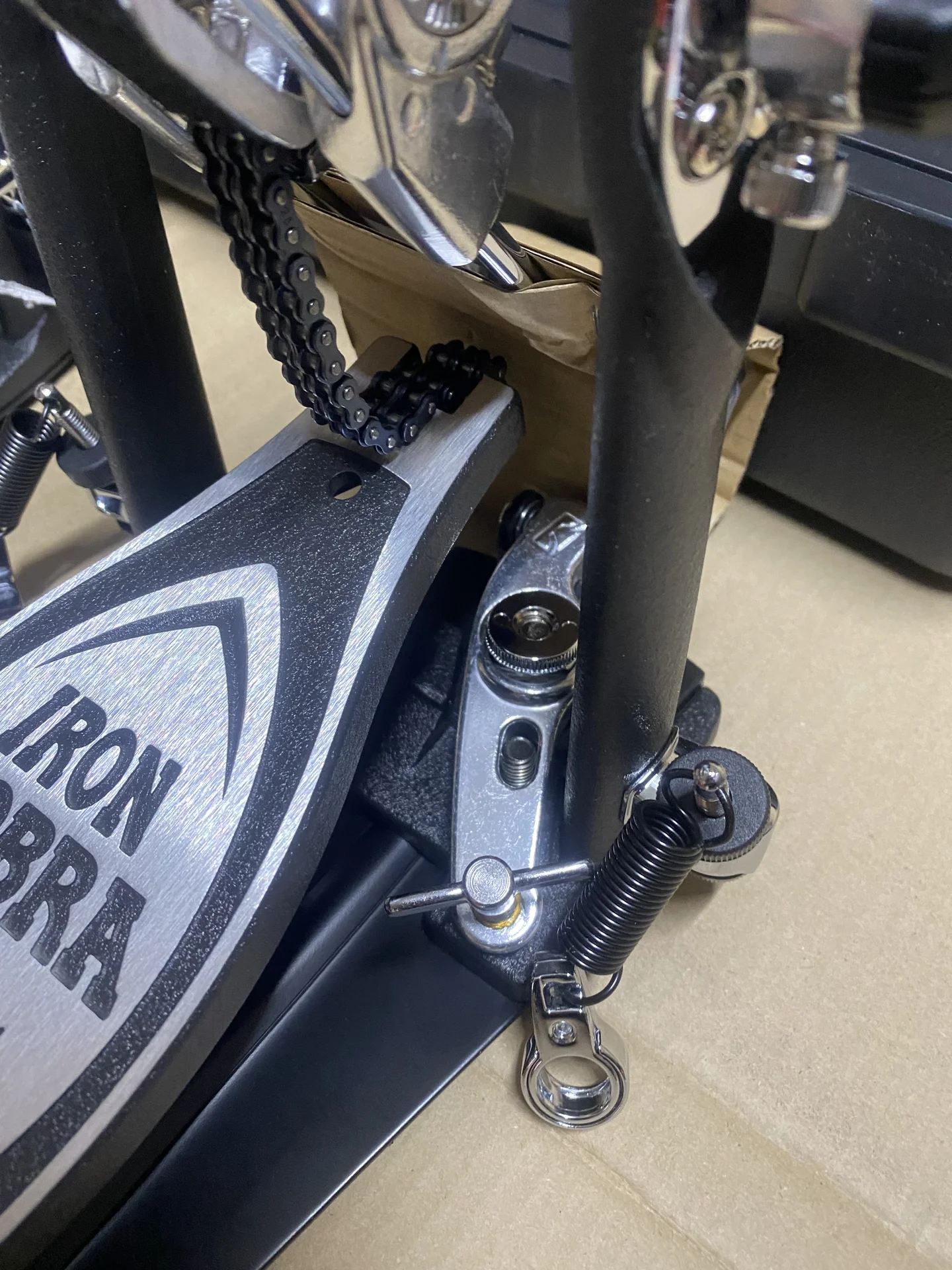 Двойная педаль tama iron cobra 900 новая - миниатюра 4