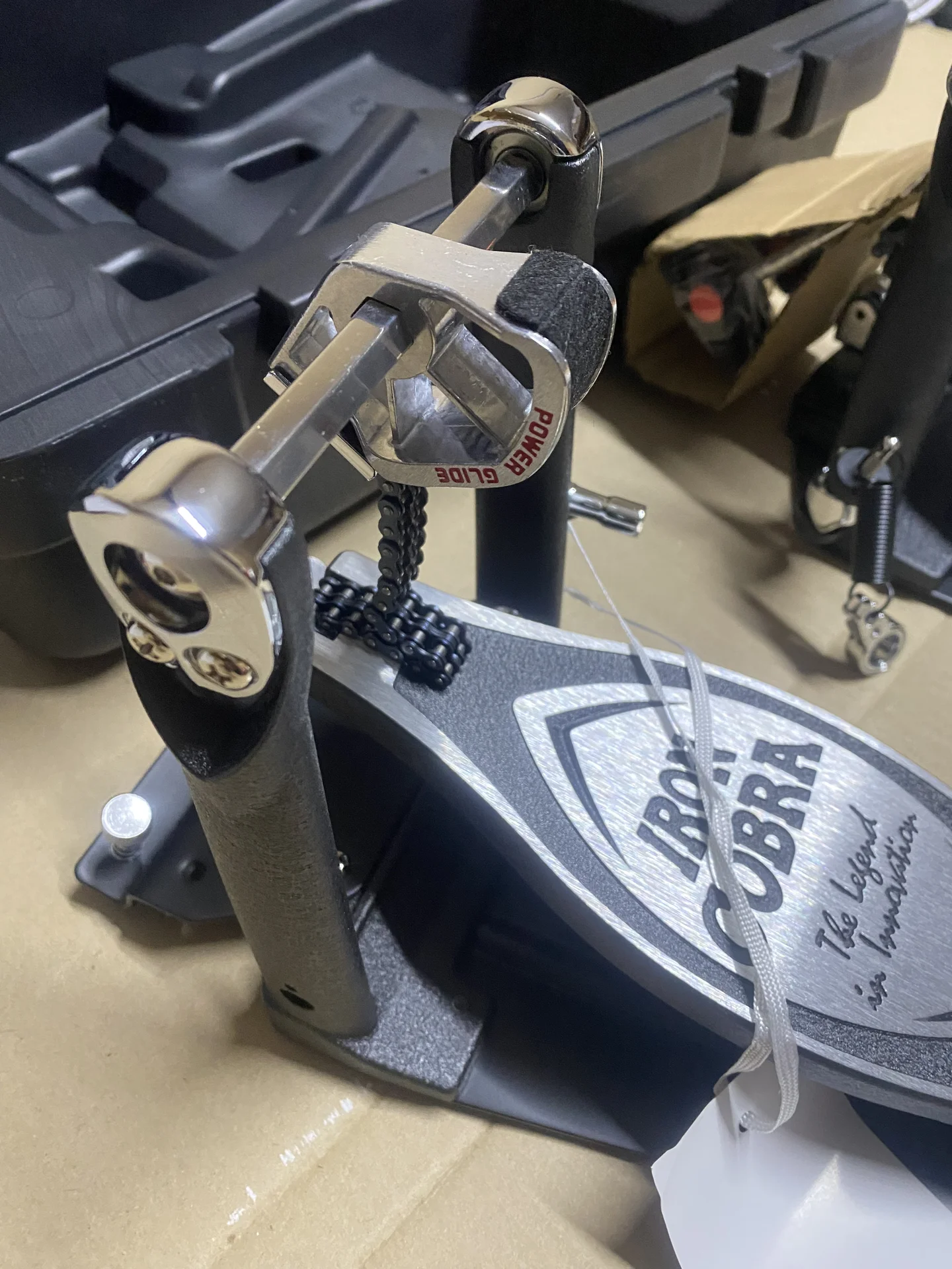 Двойная педаль tama iron cobra 900 новая - миниатюра 5