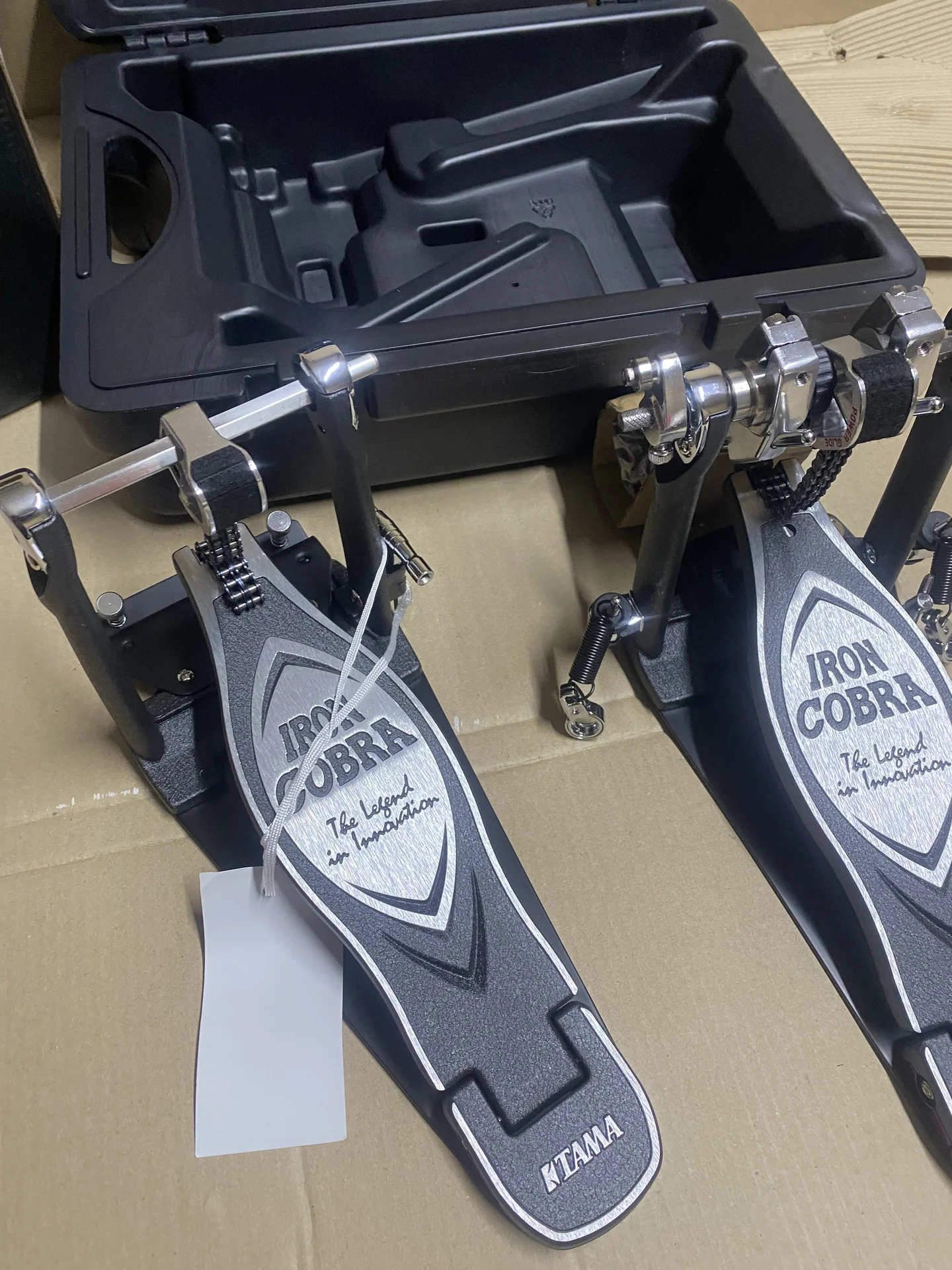 Двойная педаль tama iron cobra 900 новая - миниатюра 7