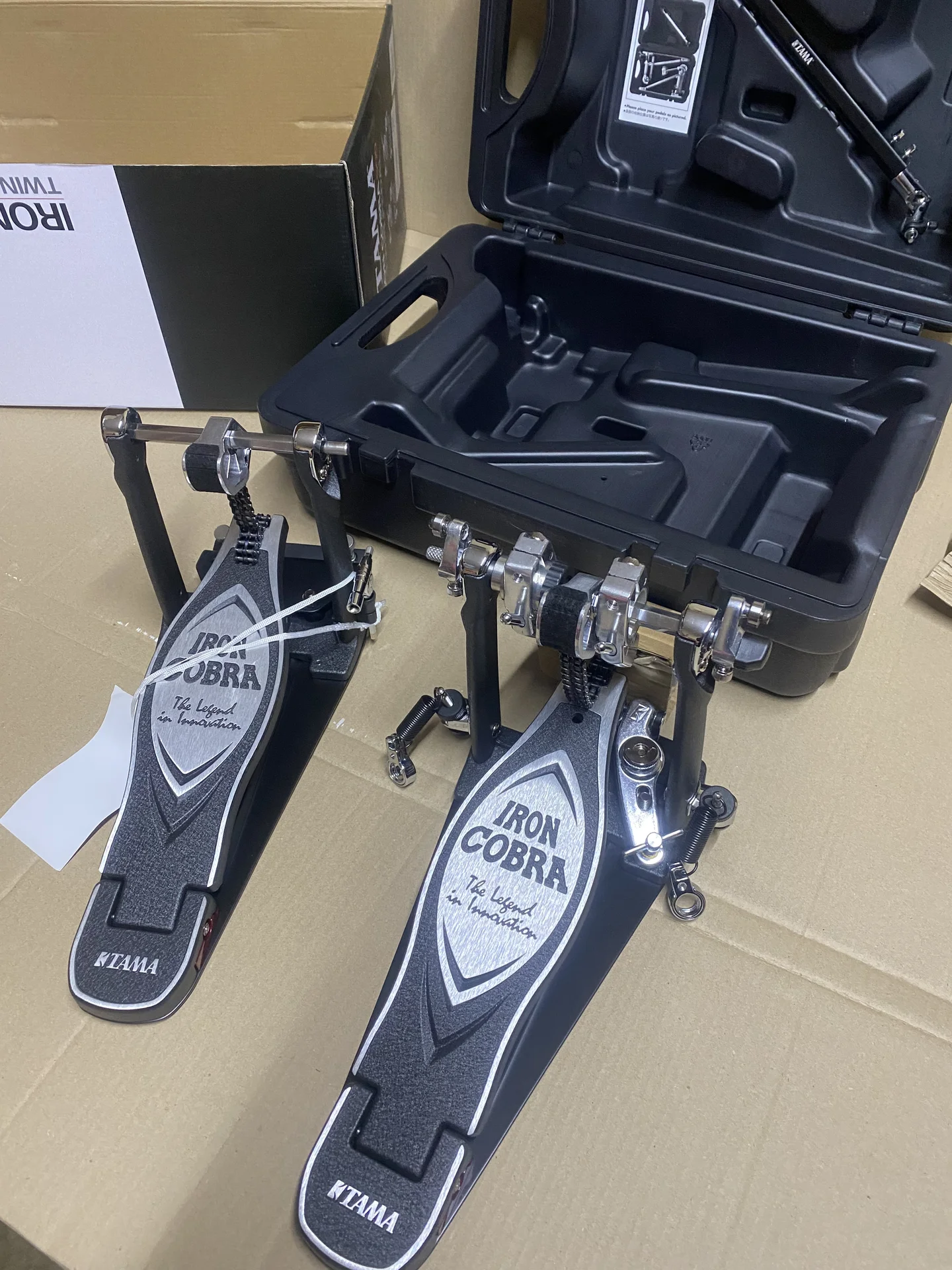 Двойная педаль tama iron cobra 900 новая - миниатюра 8