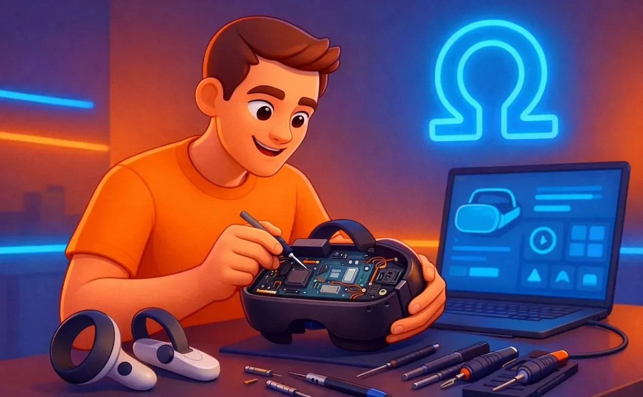Ремонт VR шлемов и контроллеров Oculus/Pico