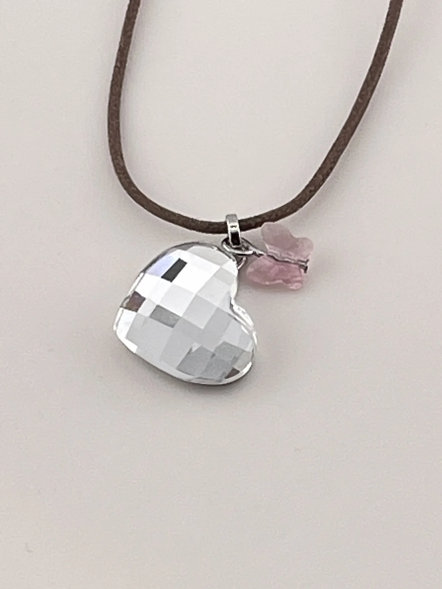 Swarovski сердце подвеска - миниатюра 3