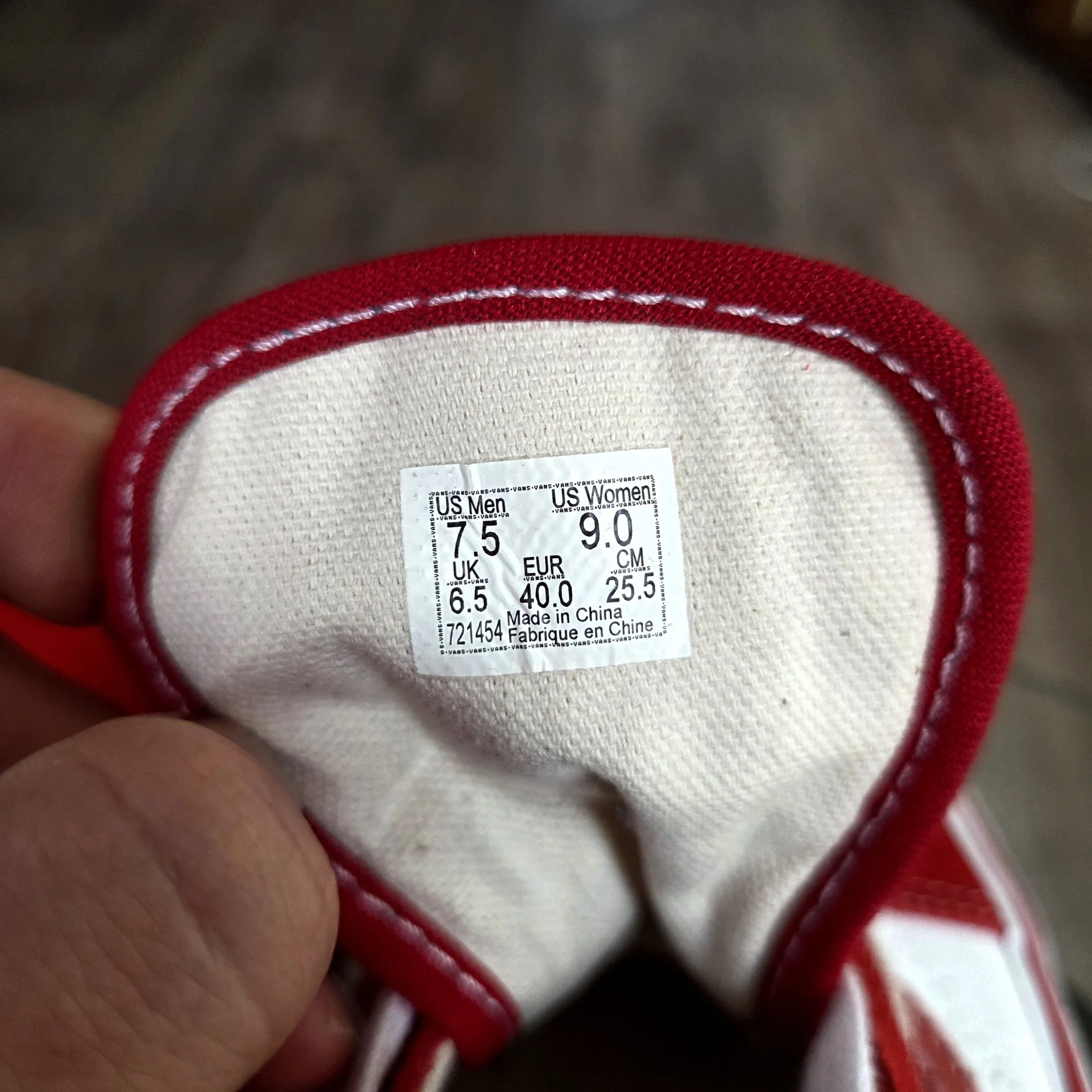 Кеды Vans - миниатюра 4