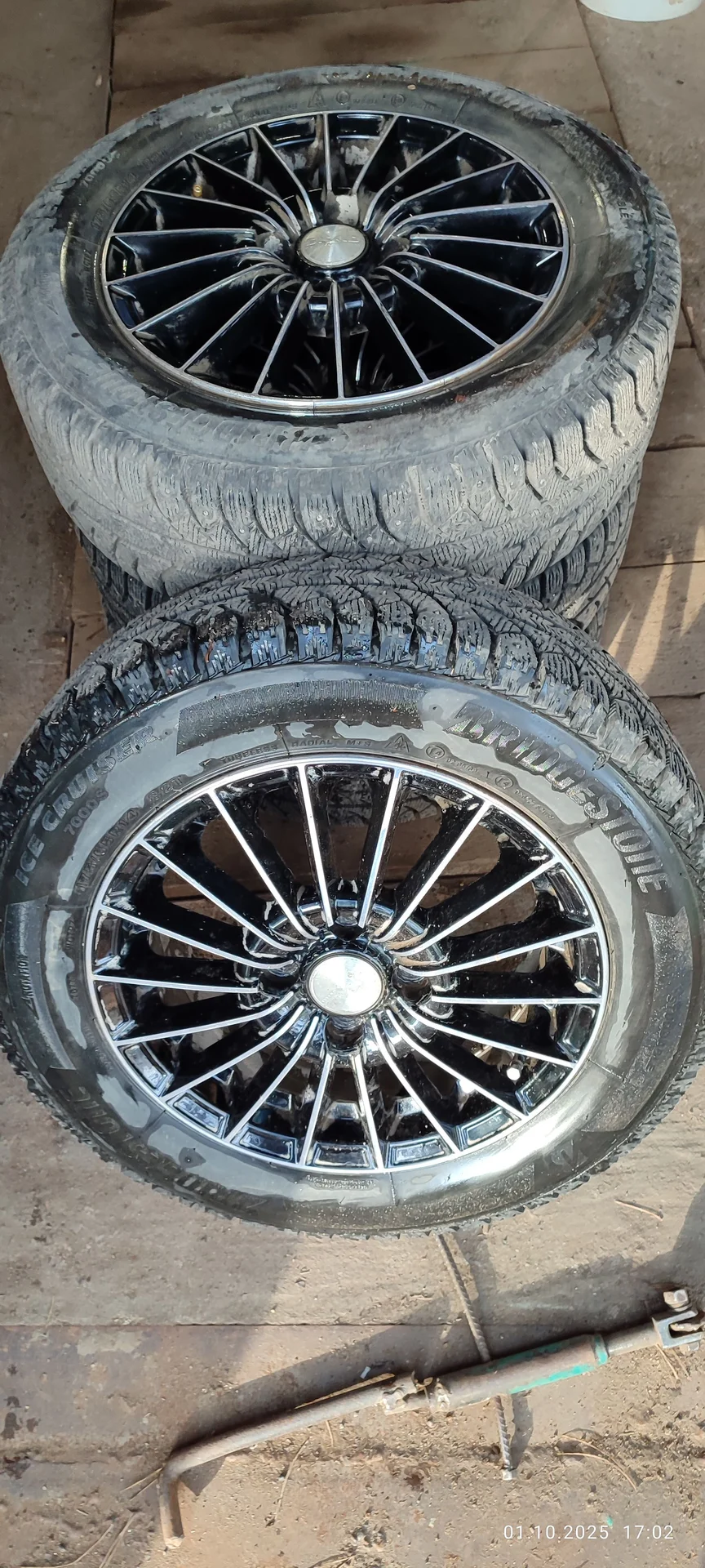 Комплект колёс Bridgestone 175 65 14 - миниатюра 2