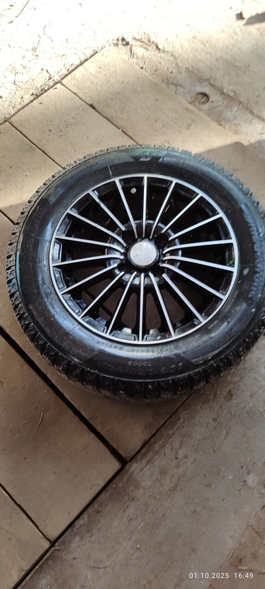 Комплект колёс Bridgestone 175 65 14 - миниатюра 3
