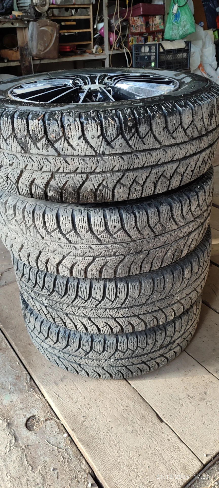 Комплект колёс Bridgestone 175 65 14 - миниатюра 4