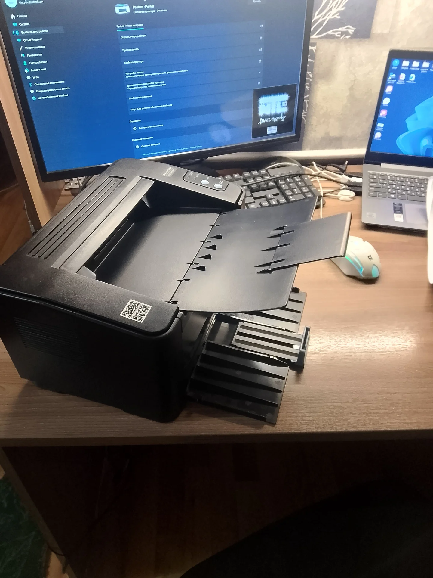 Лазерный принтер Pantum p2500w WiFi - изображение 1