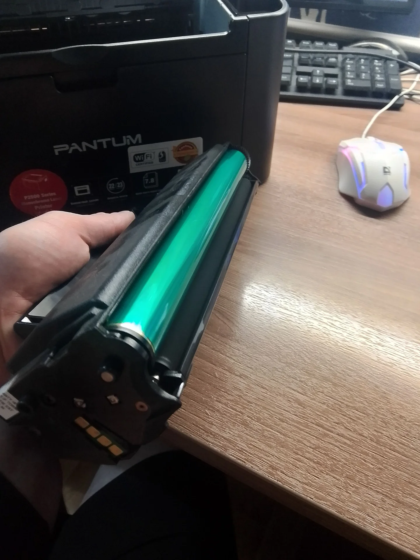 Лазерный принтер Pantum p2500w WiFi - миниатюра 7