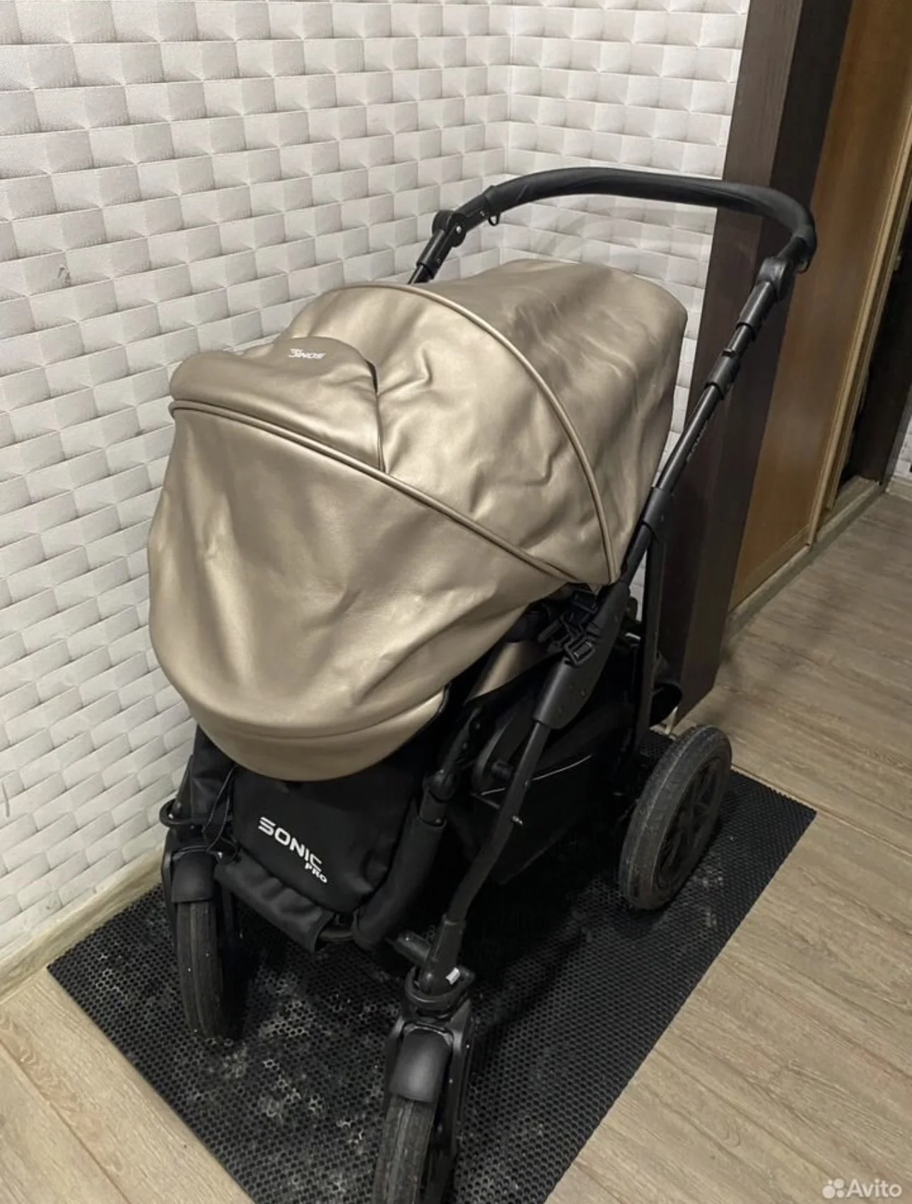 Коляска verdi sonic pro 3 в 1 экокожа - миниатюра 4
