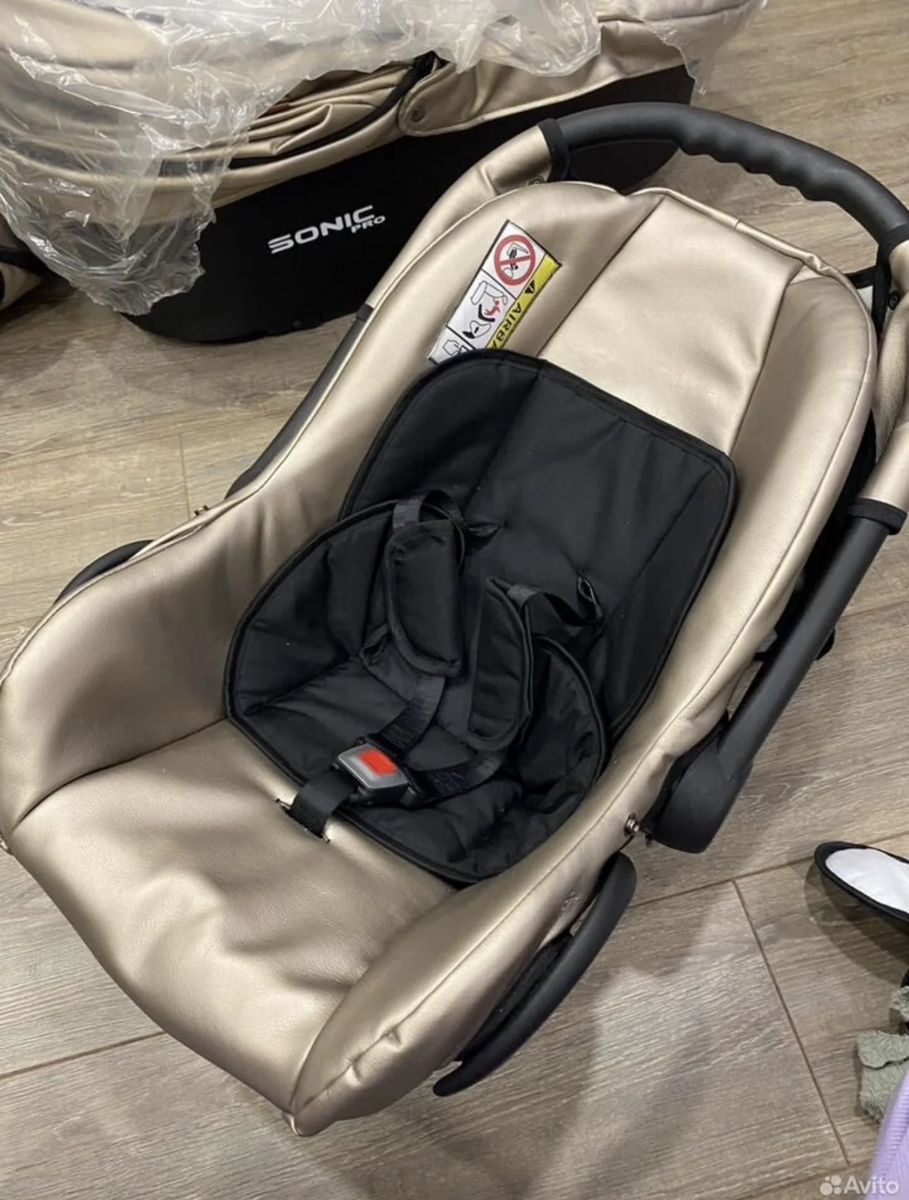 Коляска verdi sonic pro 3 в 1 экокожа - миниатюра 6