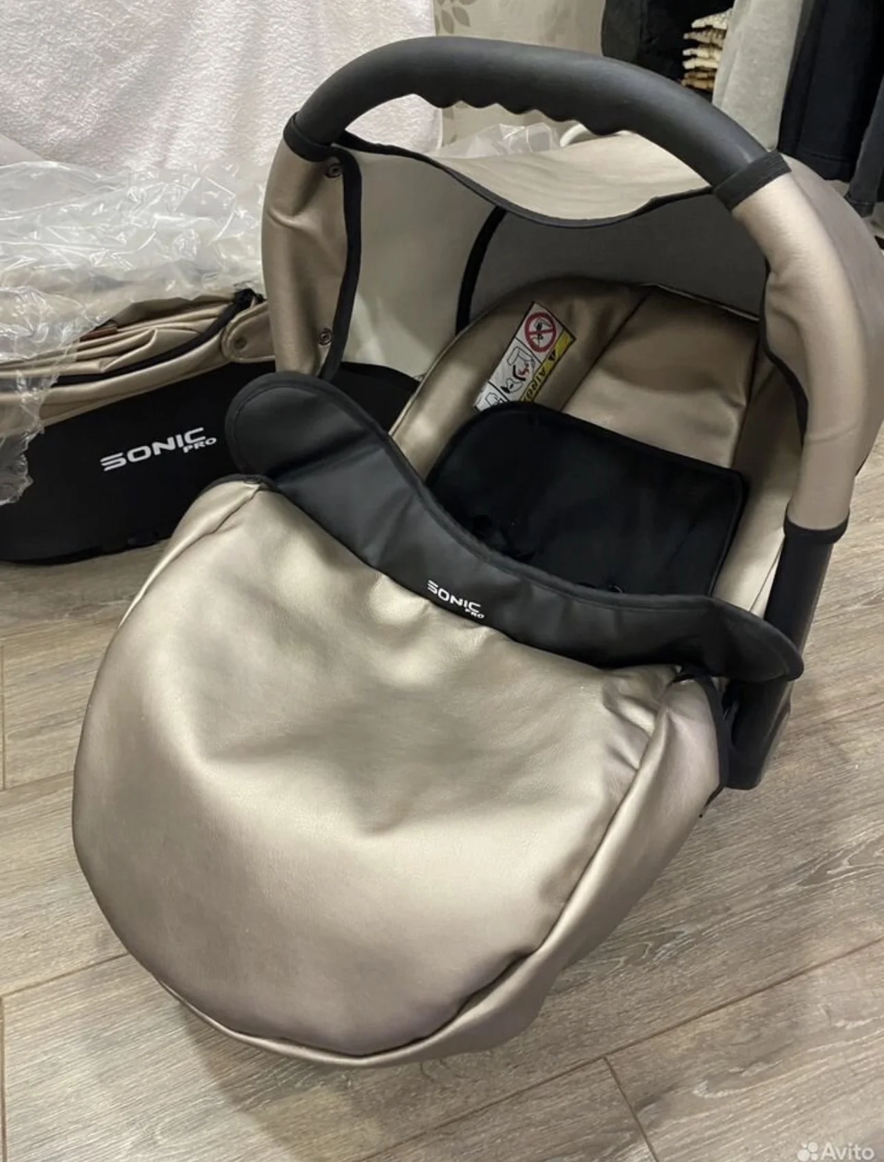 Коляска verdi sonic pro 3 в 1 экокожа - миниатюра 7