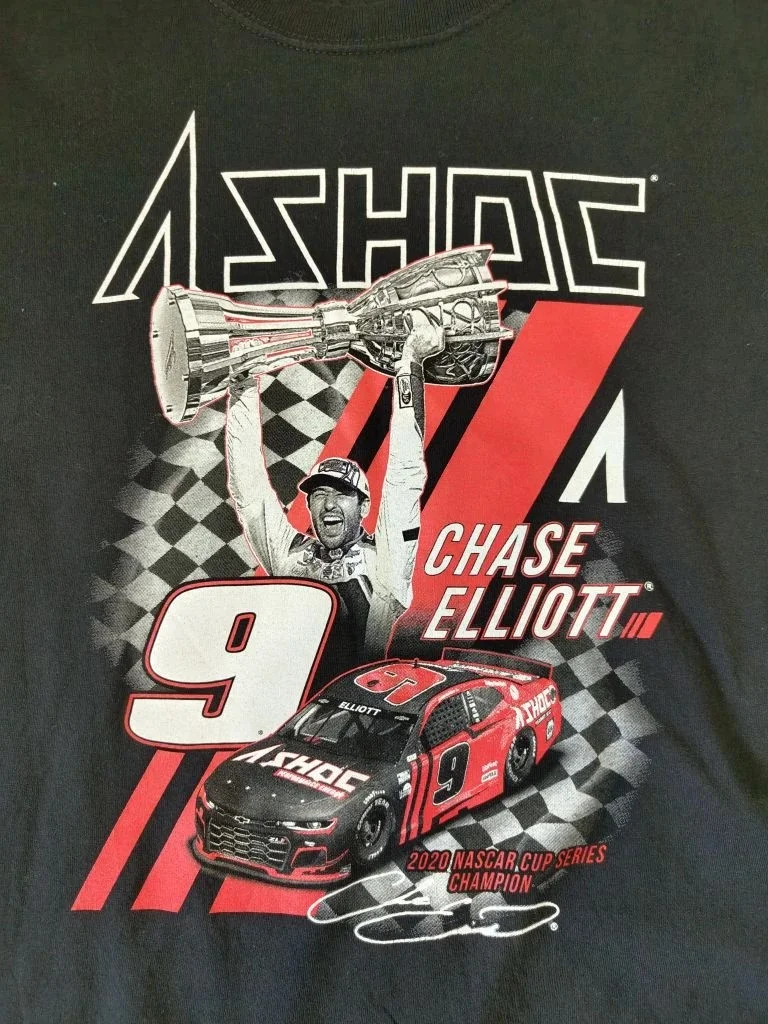 Футболка nascar Chase Elliot 2020 Cup Series Champ - миниатюра 2