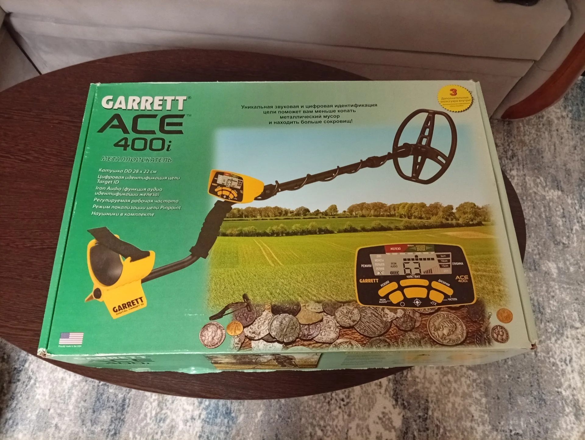Металлоискатель Garrett Ace 400i - миниатюра 4