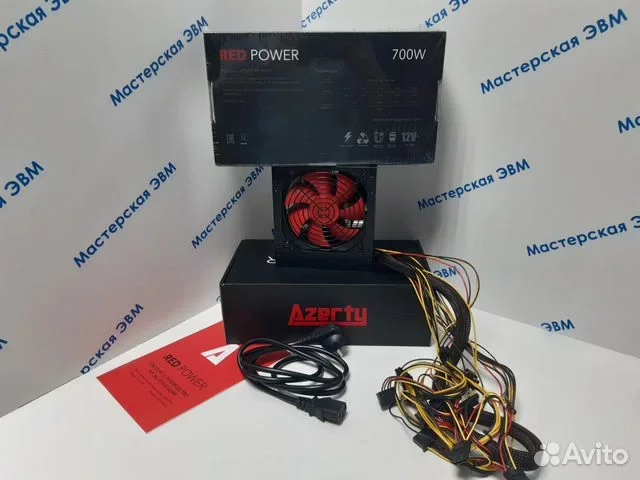 Блок питания Azerty 700w новый,гарантия - изображение 1