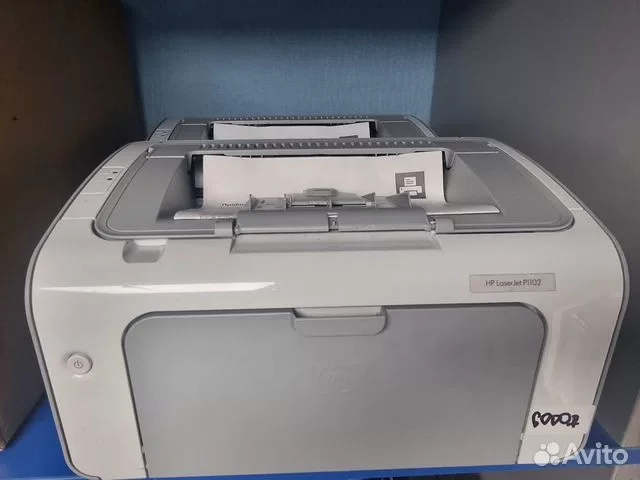 Принтер лазерный HP LaserJet P1102 (Б/У) - изображение 1