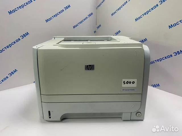 Принтер Лазерный HP LJ P2035n - изображение 1