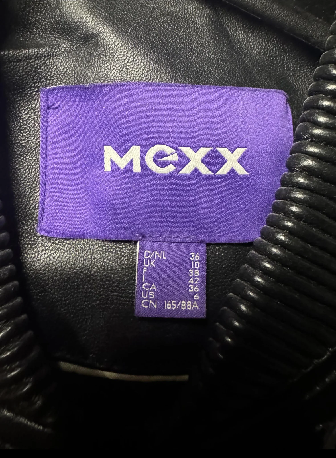 Кожаная куртка бомбер Mexx - миниатюра 5