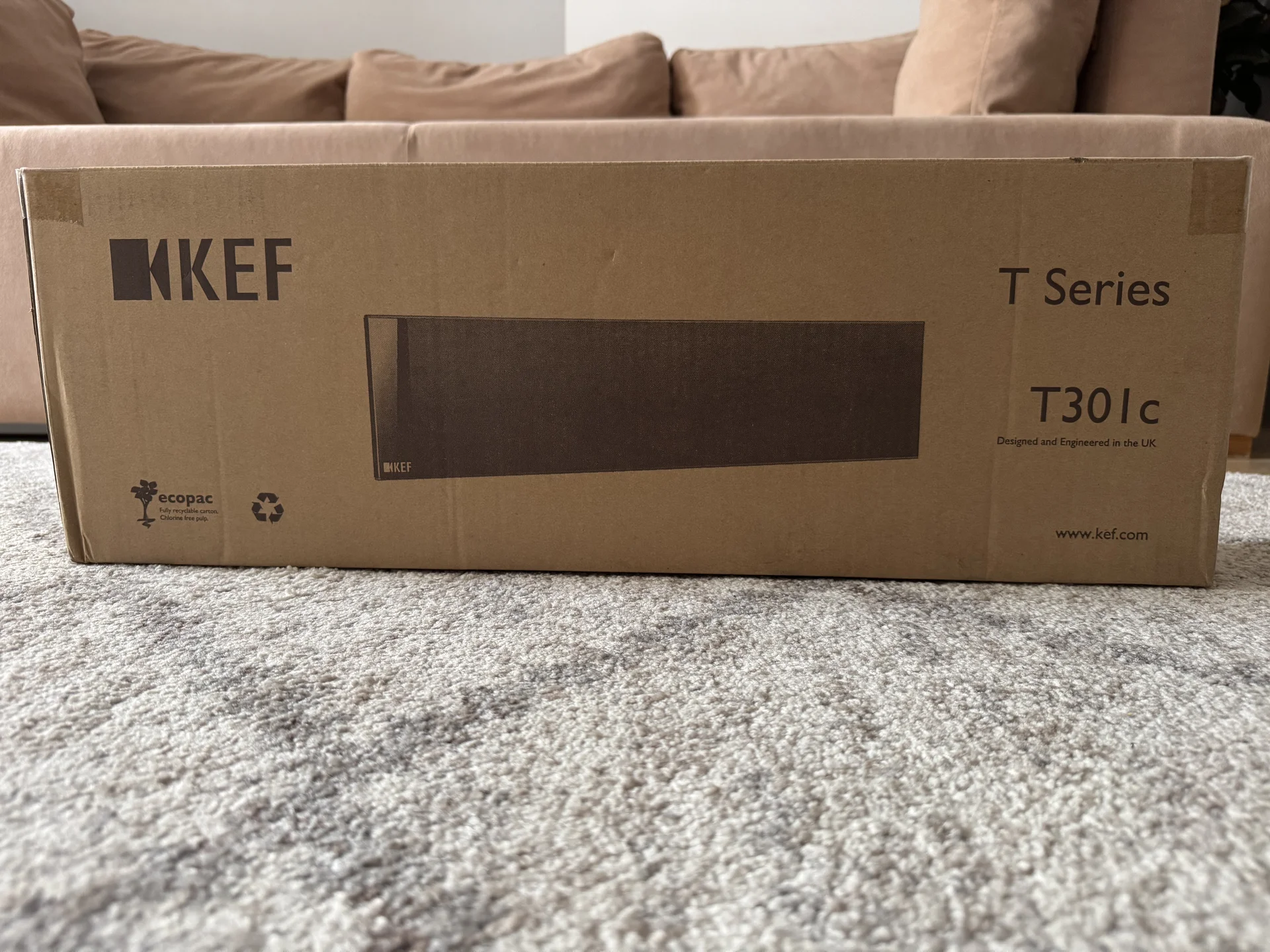 Акустика центрального канала KEF T301c - миниатюра 4