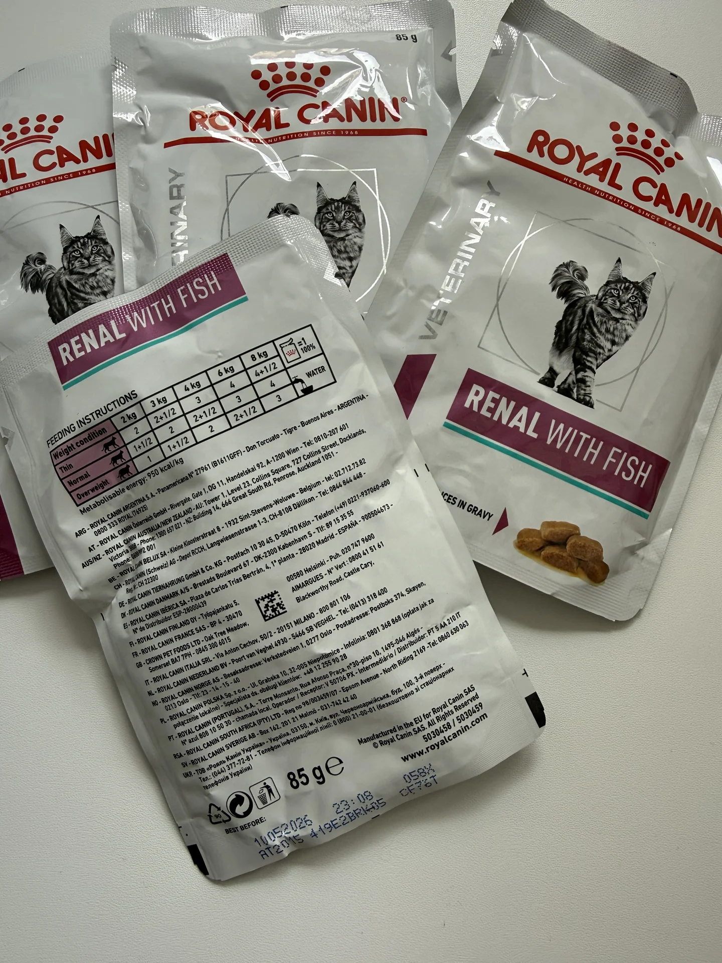 Royal canin renal влажный корм для кошек 15 шт - миниатюра 2