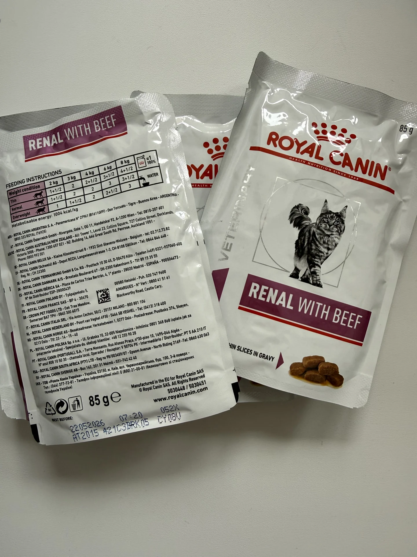 Royal canin renal влажный корм для кошек 15 шт - миниатюра 3