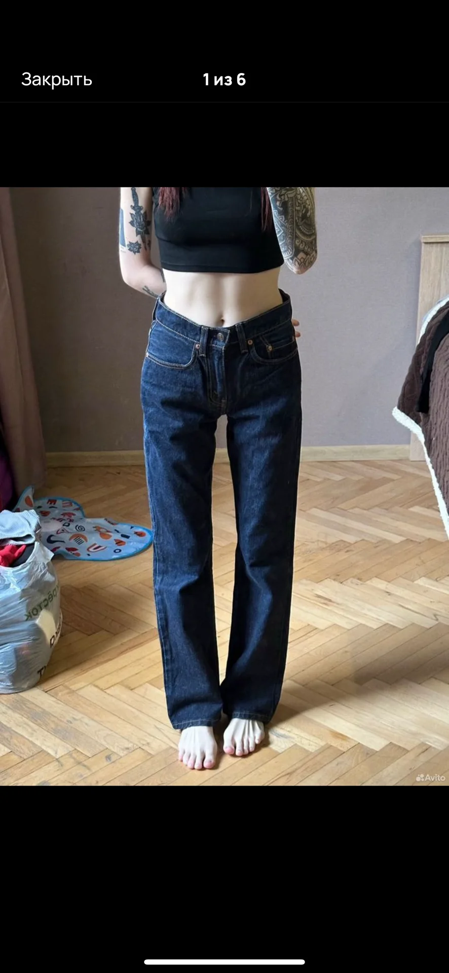 Джинсы Levi's 553 - изображение 1