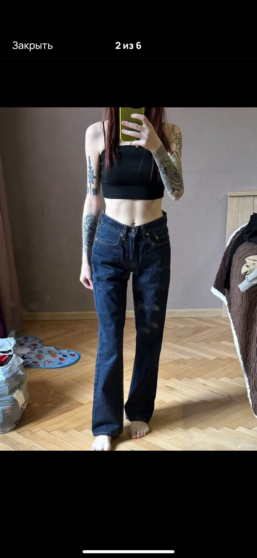 Джинсы Levi's 553 - миниатюра 2