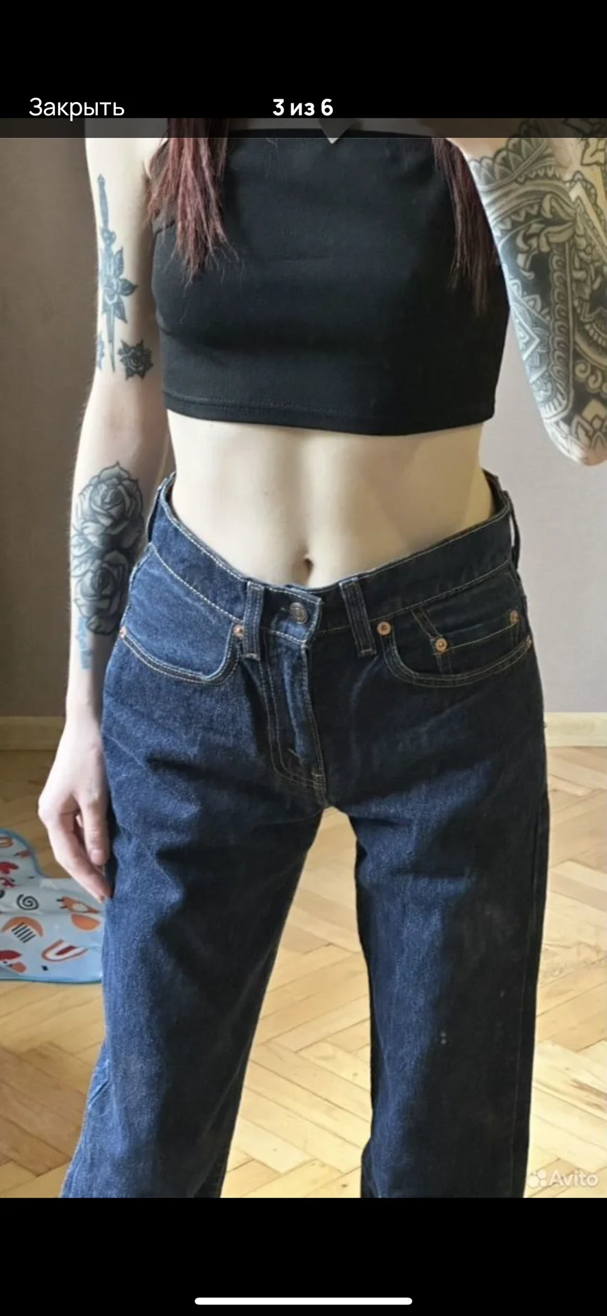 Джинсы Levi's 553 - миниатюра 3
