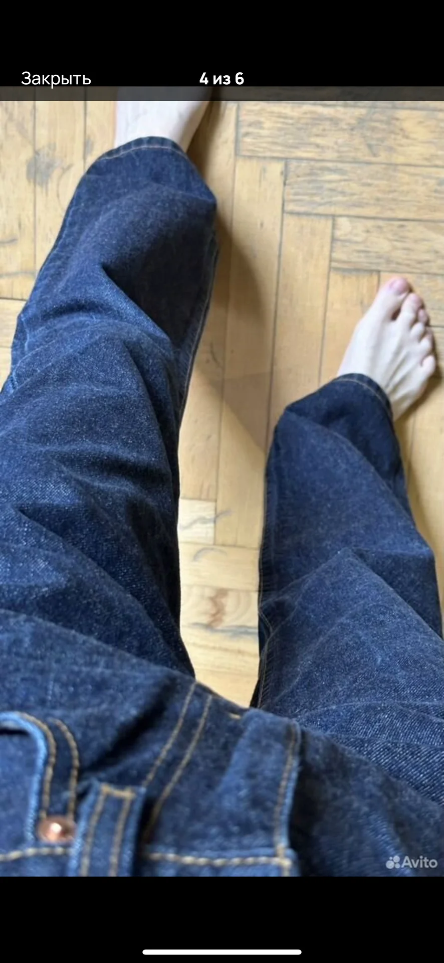 Джинсы Levi's 553 - миниатюра 4