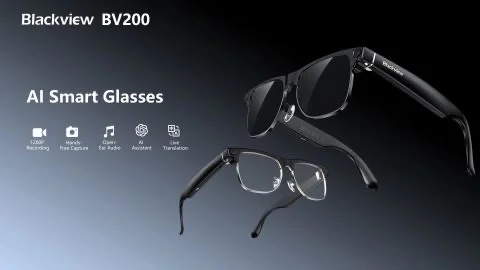 Умные очки Blackview BV200 с камерой Sony 8 МП - миниатюра 5