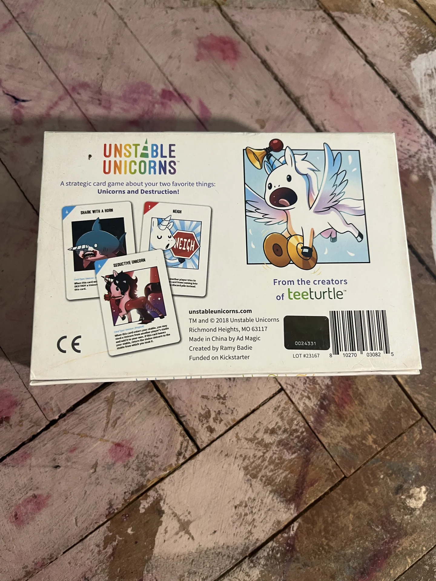 Настольная игра Unstable Unicorns - миниатюра 4