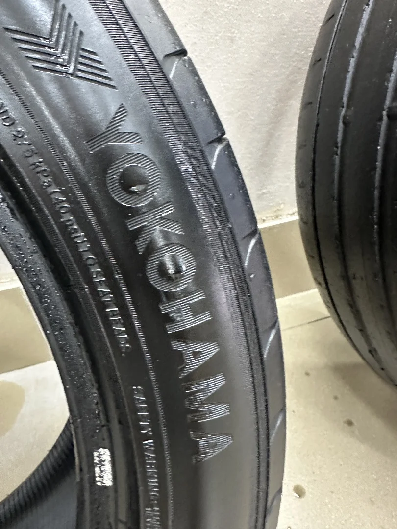 шины б\у летние 285х45х22 YOKOHAMA - изображение 1
