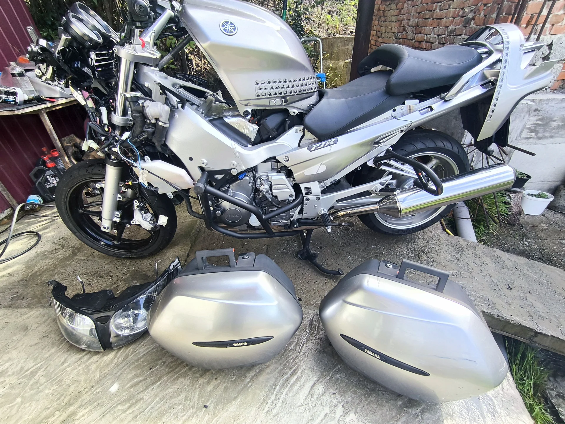 Yamaha fjr1300 разбор запчасти - изображение 1