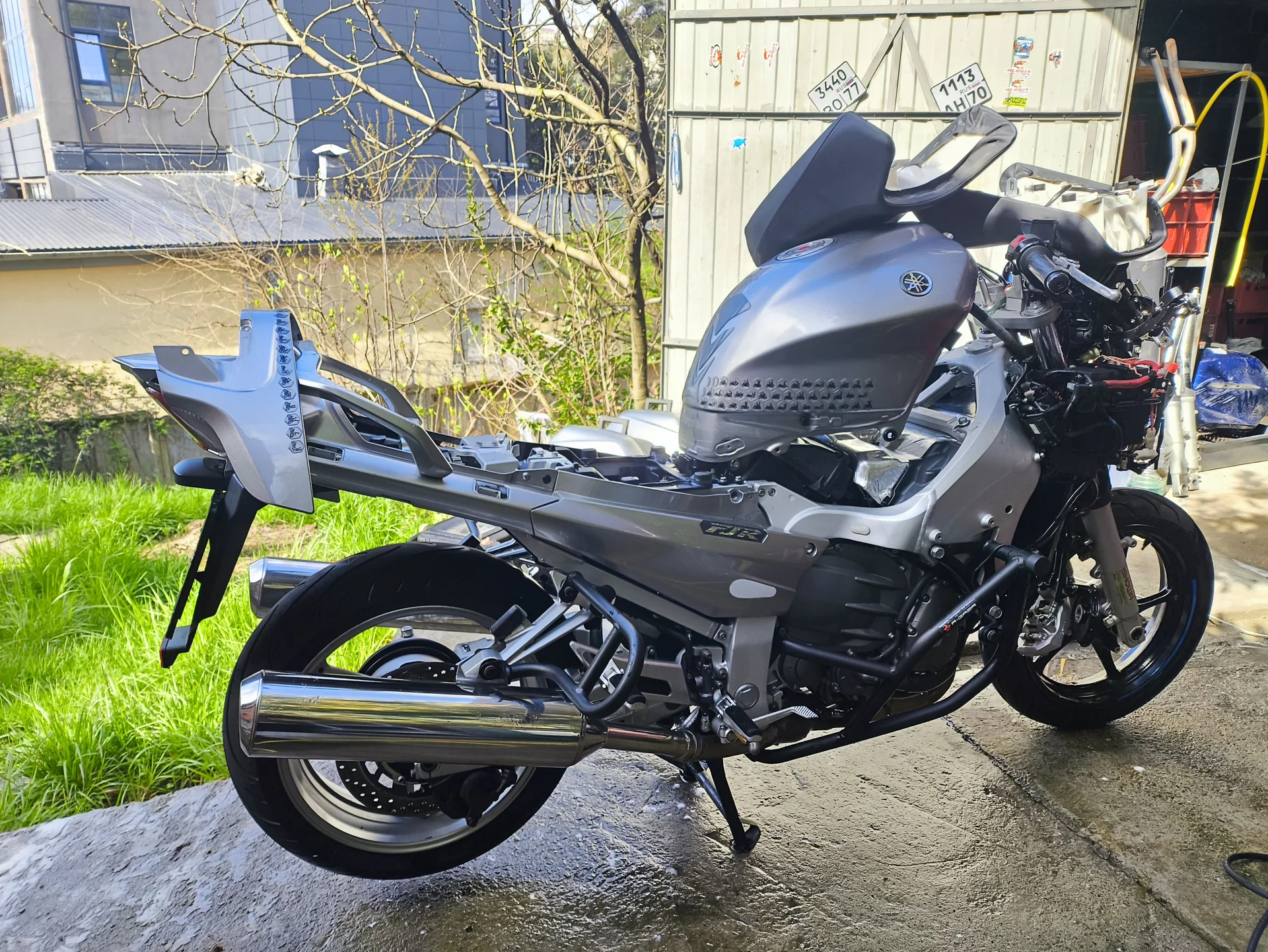 Yamaha fjr1300 разбор запчасти - миниатюра 2