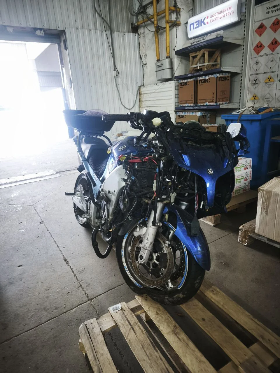 Yamaha fjr1300 разбор запчасти - миниатюра 4