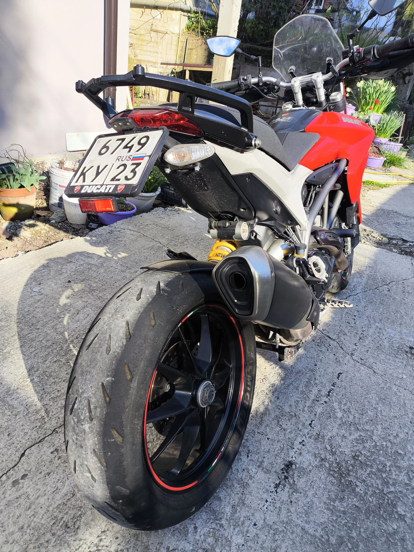 Ducati Hyperstrada 821 разбор запчасти - миниатюра 4
