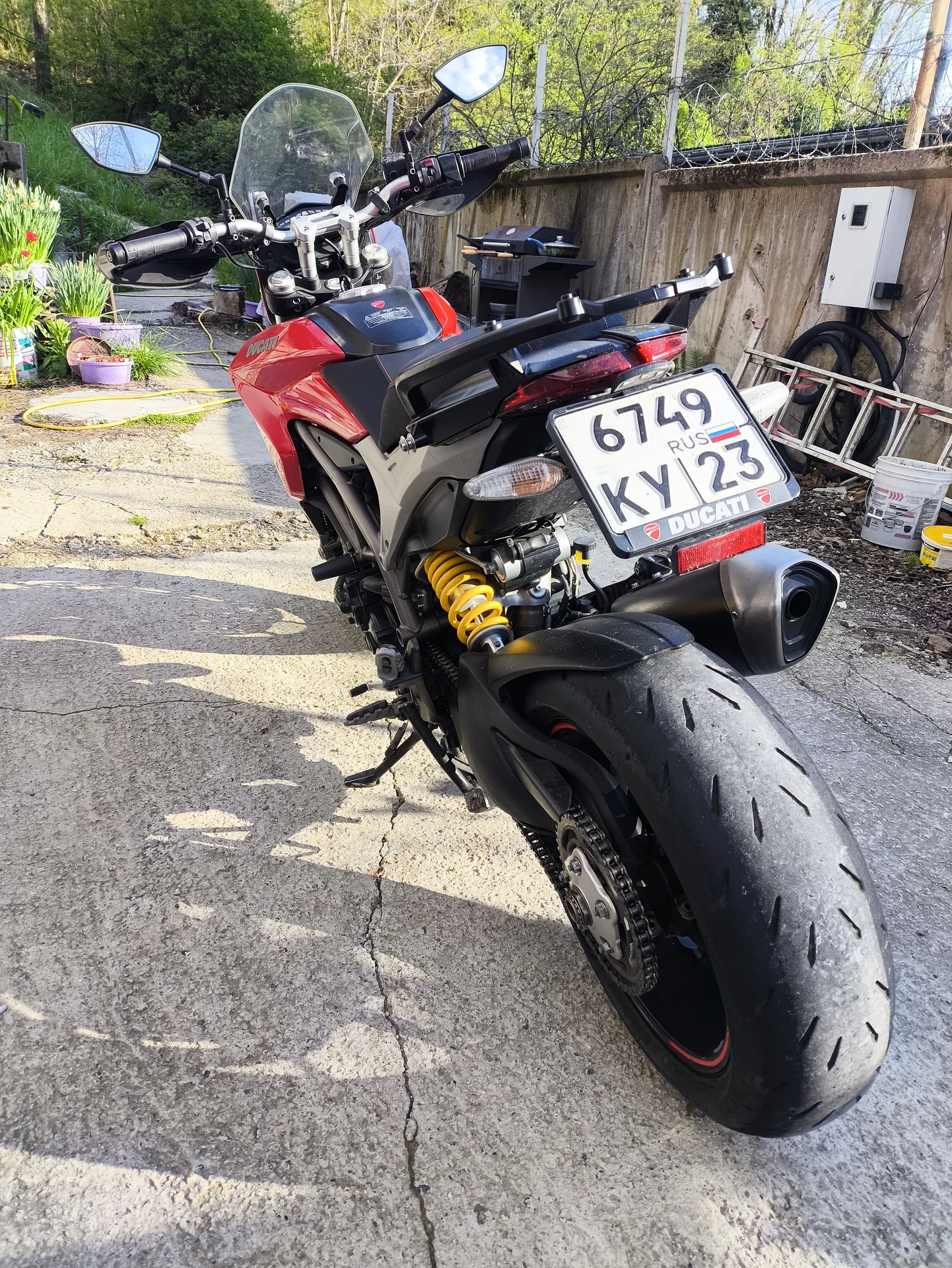 Ducati Hyperstrada 821 разбор запчасти - миниатюра 5