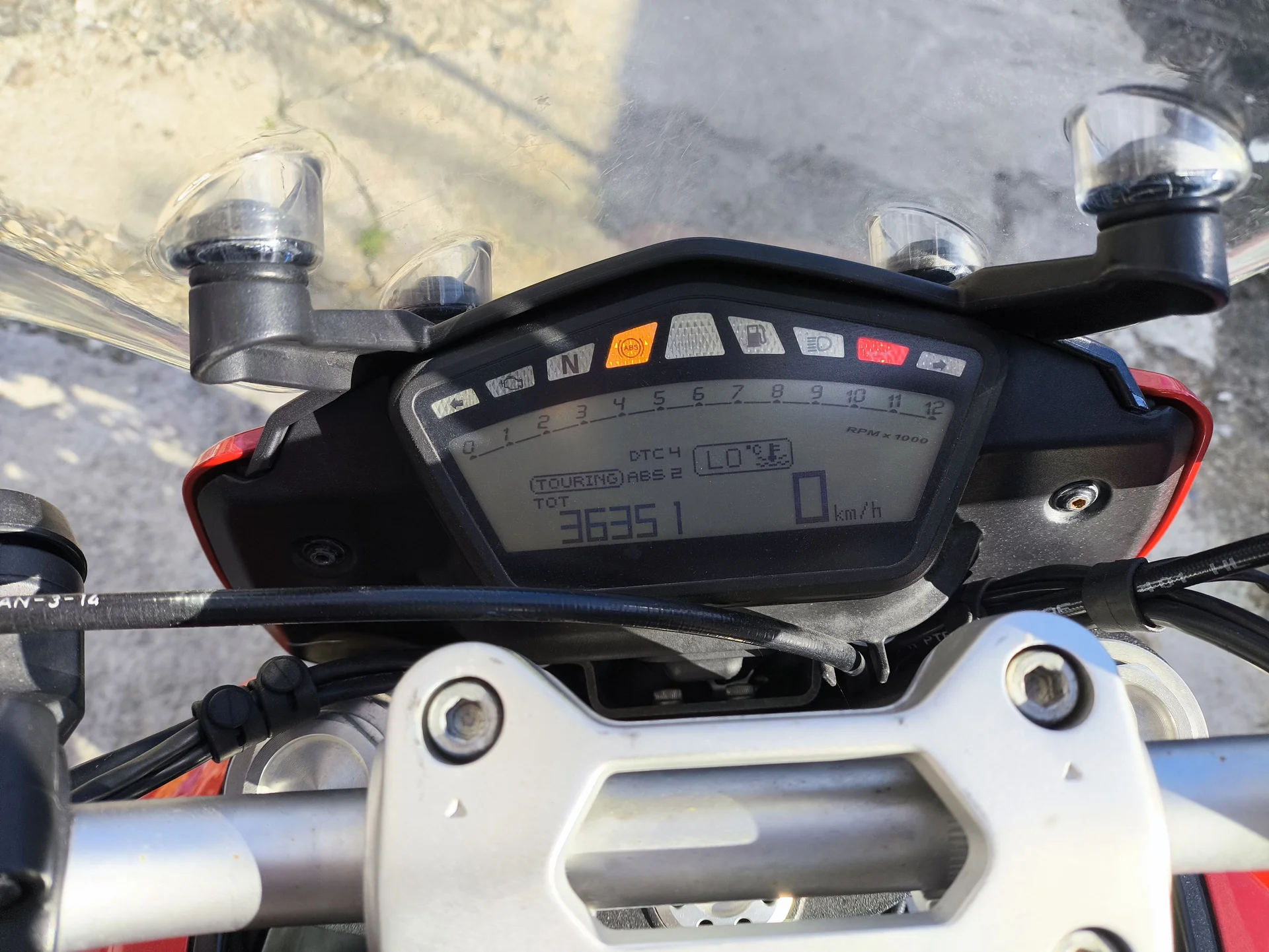 Ducati Hyperstrada 821 разбор запчасти - миниатюра 7