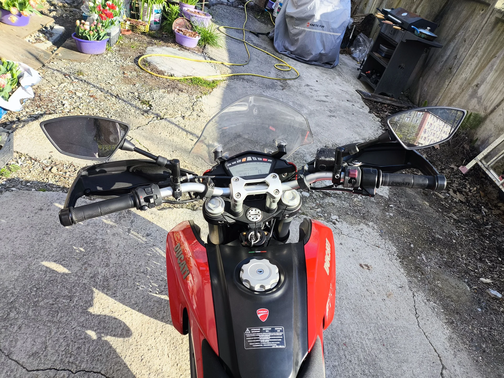 Ducati Hyperstrada 821 разбор запчасти - миниатюра 8