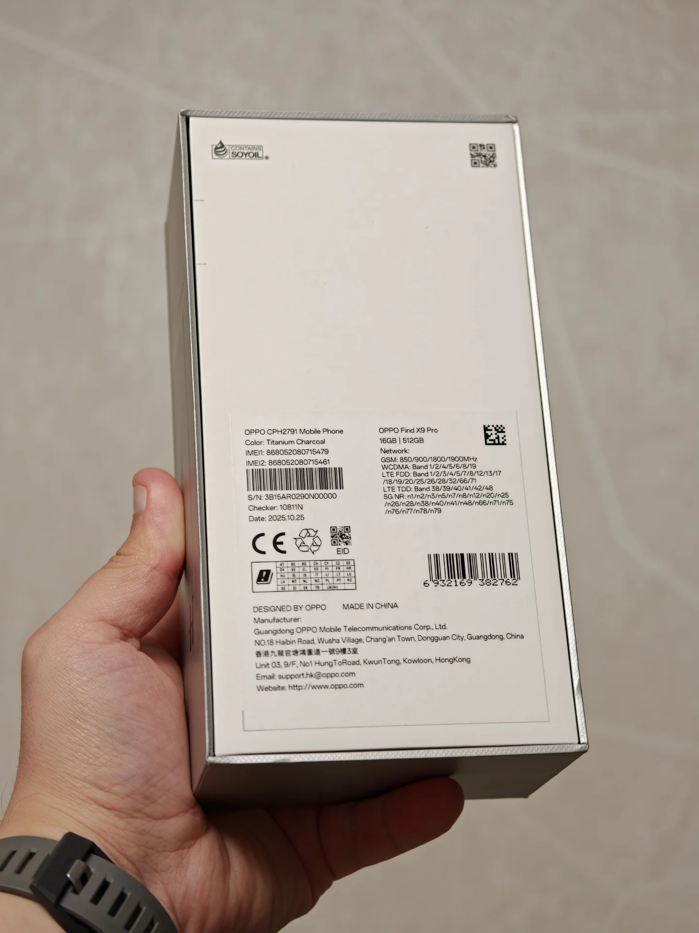 Oppo Find X9 Pro 16/512 Global version, Серый - миниатюра 3