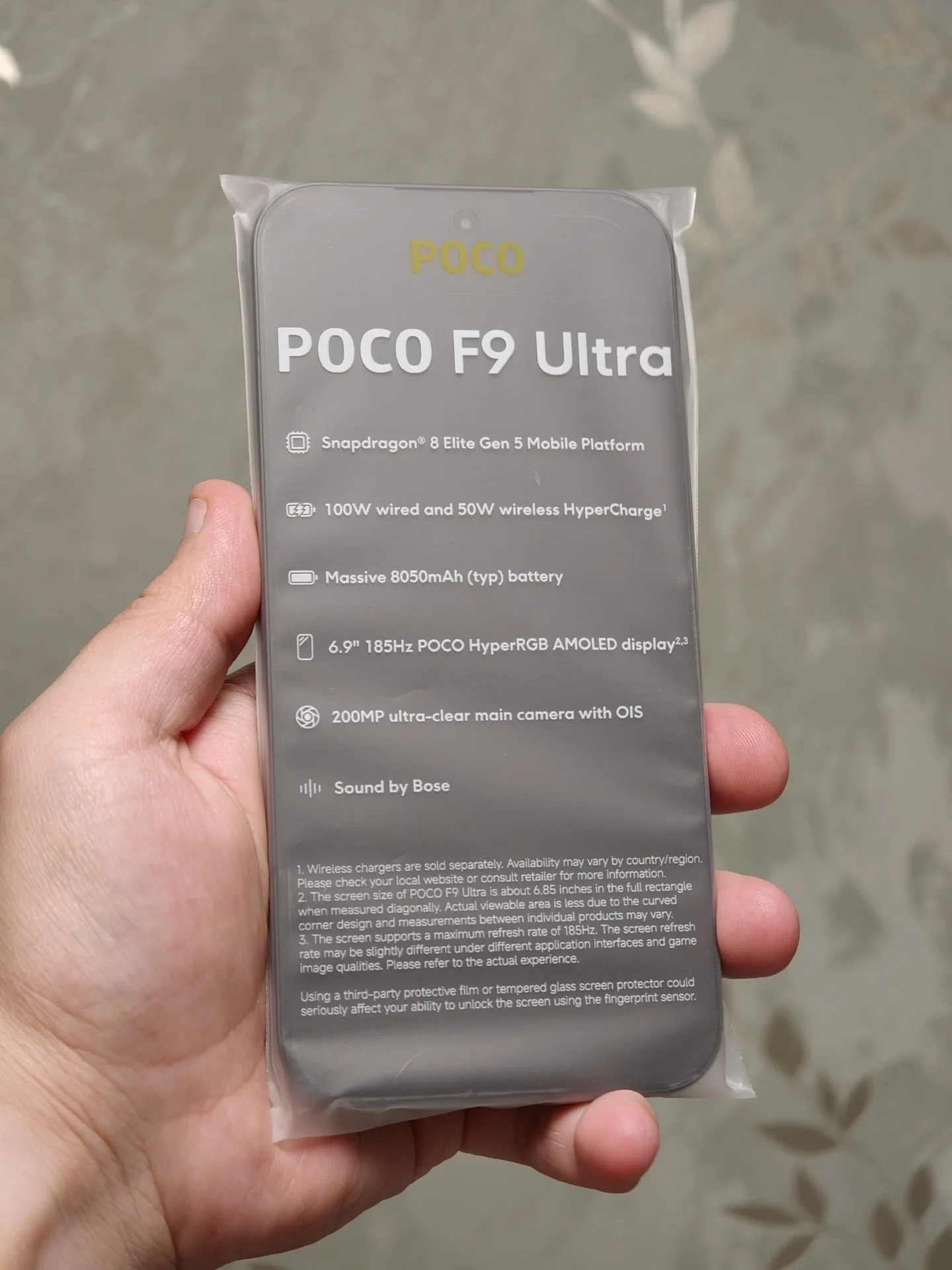 Xiaomi Poco F9 Ultra 16/512 Global, Черный. - миниатюра 2