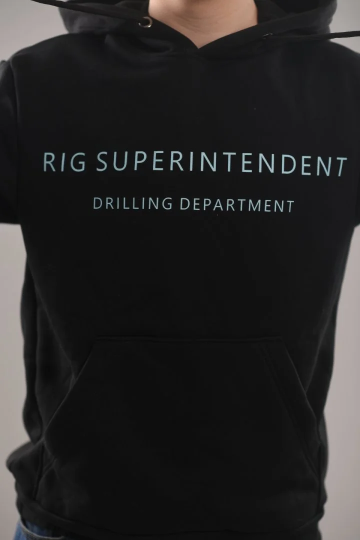 Толстовка мужская с капюшоном принт RIG SUPERINTENDENT - изображение 1