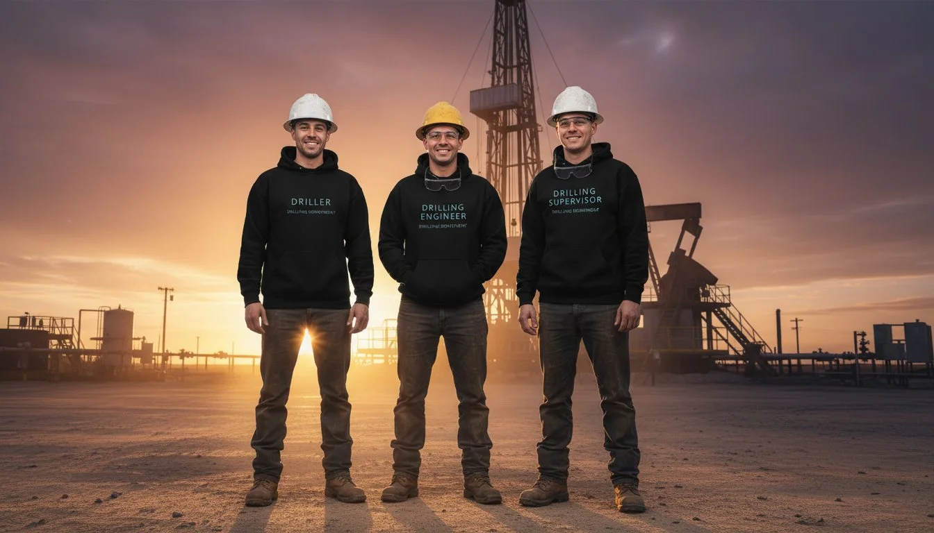Толстовка мужская с капюшоном принт DRILLER - миниатюра 4