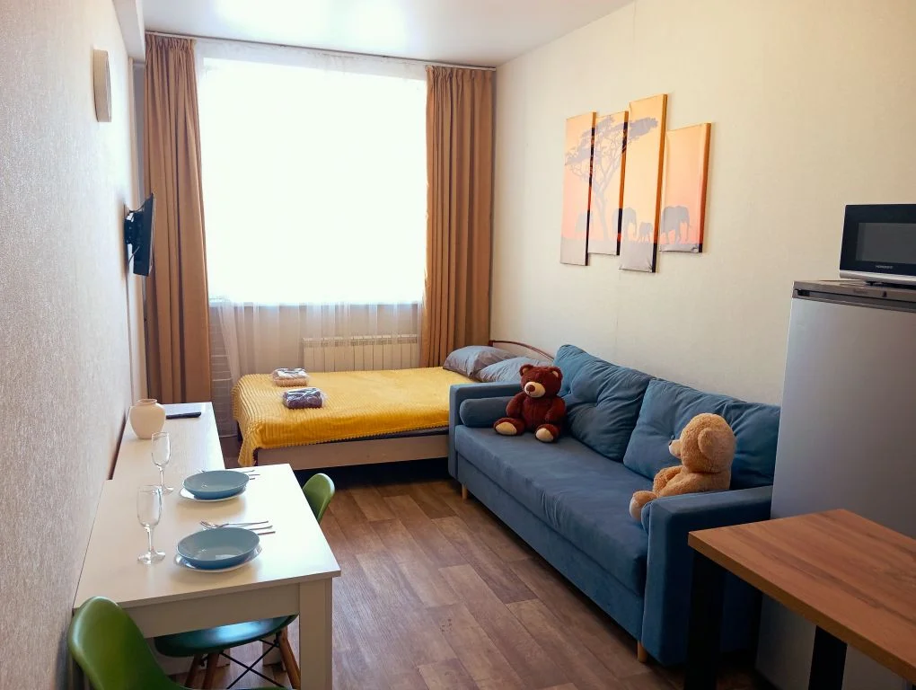 1-к. квартира, 31 м², 2 кровати с Wi-fi - миниатюра 5