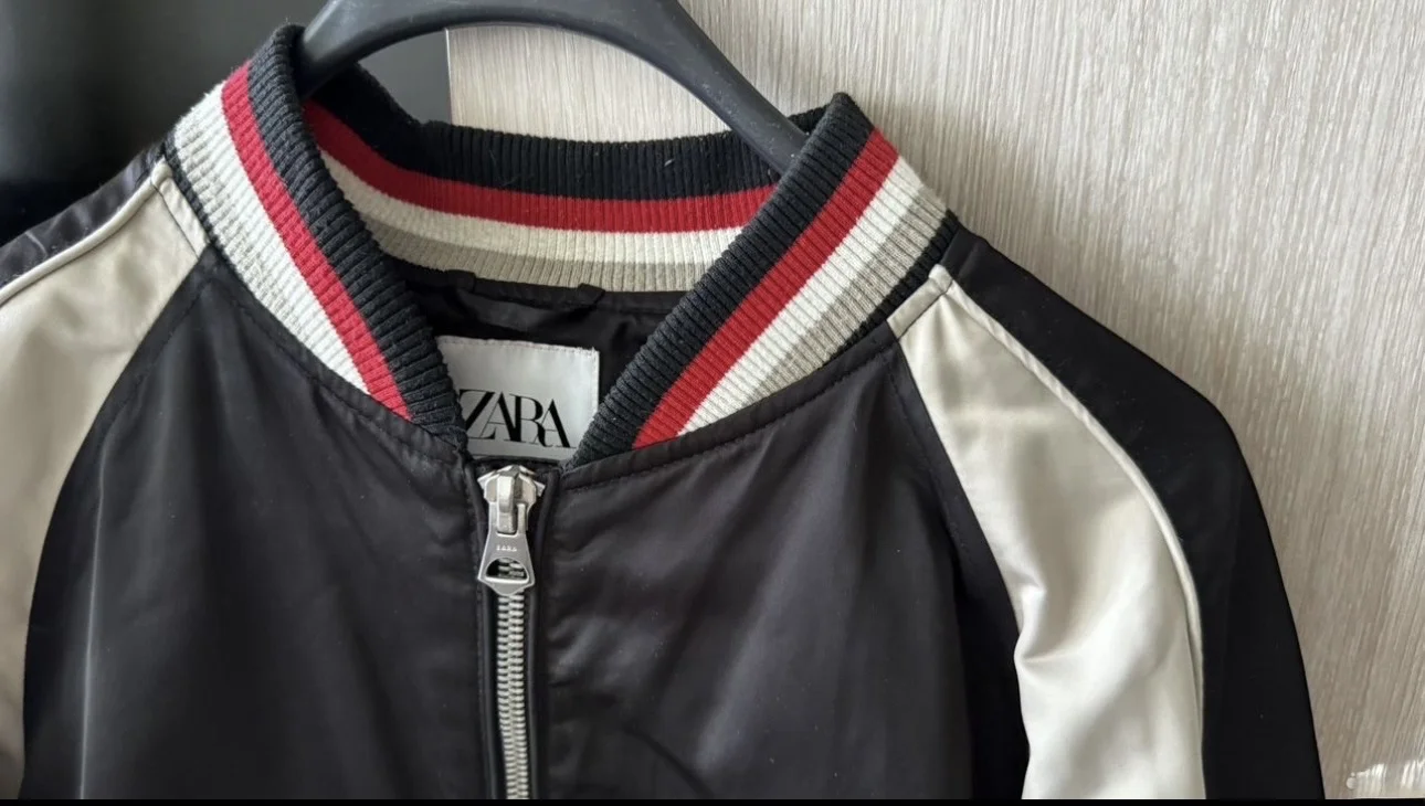 бомбер мужской zara - миниатюра 3